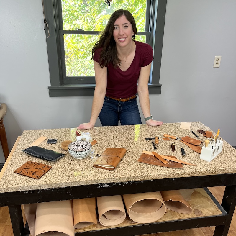 Tori Griffin Leather Artist